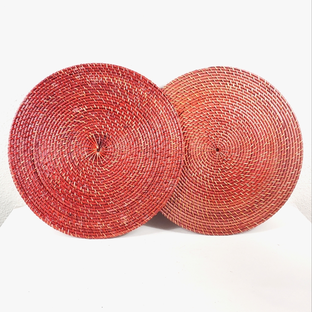 ROUND RATTAN  PLACEMATS